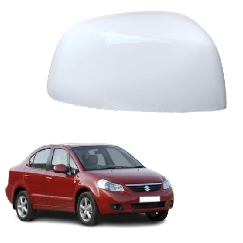 STYCARO Side View Mirror Cover (Without/No Indicator Cut Type) for Maruti SX4 2006-2012 Model Type 1 (RIGHT DRIVER SIDE) - Image 1