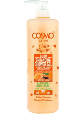 Glow Enhancing Shower Gel Glutathione And Papaya Extract 1000 Ml