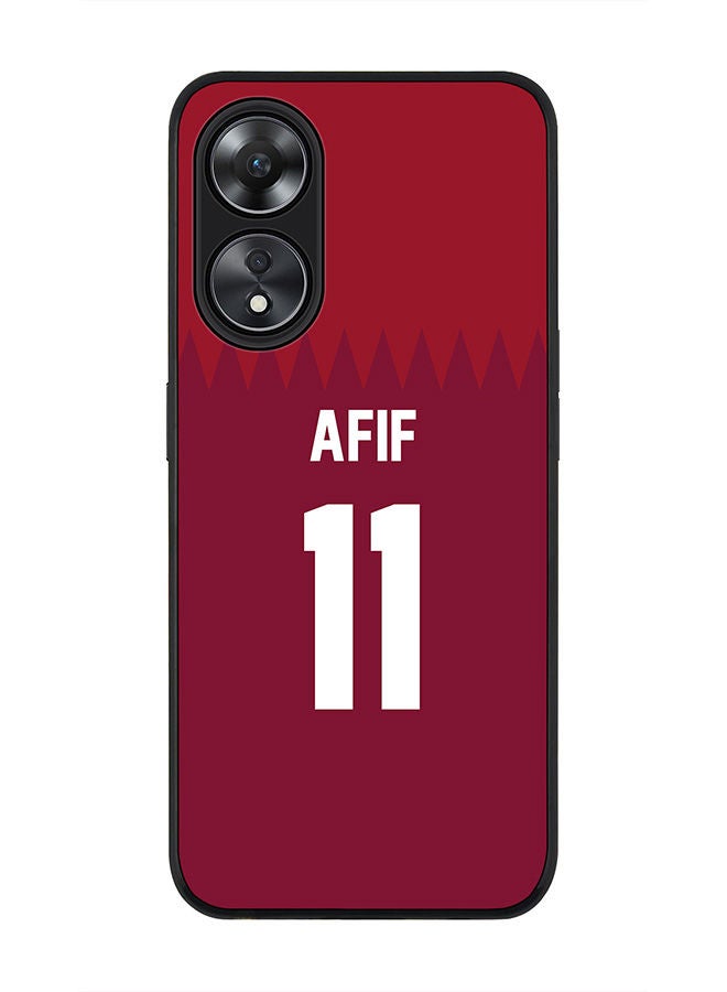 Stylizedd Rugged Black edge case for Oppo A78 5G / Oppo A58 5G Slim fit Soft Case Flexible Rubber Edges Anti Drop TPU Gel Thin Cover-Qatar-Afif - Image 1