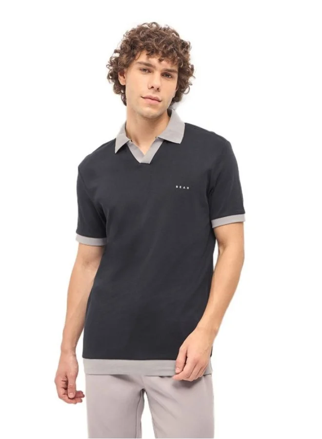 THE BEAR HOUSE Men's Polo Shirt for Casual & Semi-Formal Wear | Classic Collar Neck T-Shirt | Comfortable, Stylish & Versatile for Office, Travel, Outings & Everyday Use