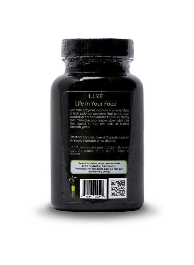 PuraDyme - Cellulase Enzyme Supplement, Supports Digestive Health, 180 Capsules - Image 3