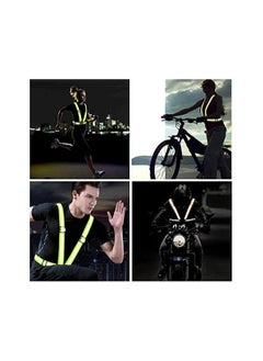 Rock Pow Running Reflective Vest Gear 2 Pack,High Visibility Adjustable Safety Vest for Night Jogging and cycling  - Image 3