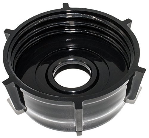 Blendin Replacement Plastic Base Bottom Jar Cap with 2 Rubber O Ring Gaskets, Compatible with Oster and Osterizer Blenders - Image 2