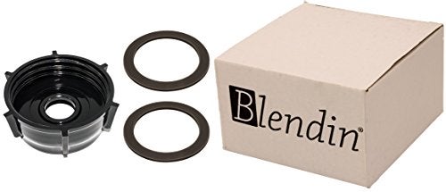 Blendin Replacement Plastic Base Bottom Jar Cap with 2 Rubber O Ring Gaskets, Compatible with Oster and Osterizer Blenders - Image 4