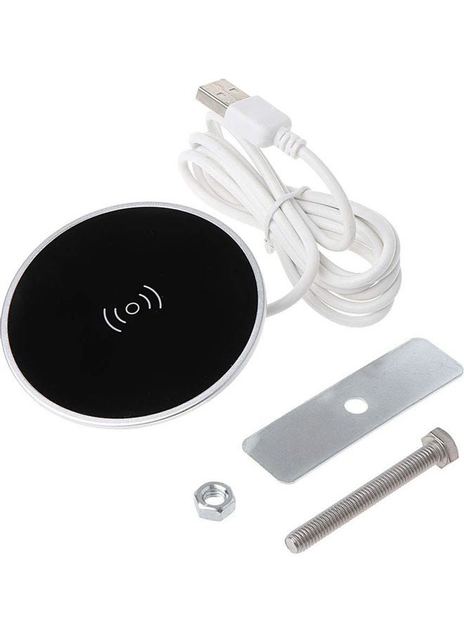 NIBEMINENT QI Fast Charging Pad Black/Silver - Image 1