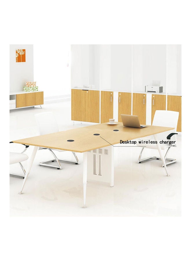 NIBEMINENT QI Fast Charging Pad Black/Silver - Image 3