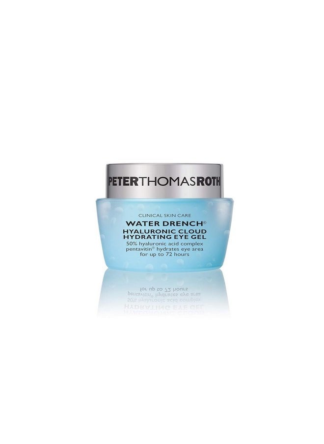 PETER THOMAS ROTH - Water Drench Hyaluronic Cloud Hydrating Eye Gel Hyaluronic Acid Eye Gel With Caffeine For Fine Lines Wrinkles Undereye Puffiness And Dark Circles - Image 1