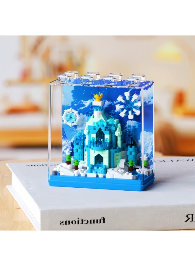 Small Particle Girl Series Building Blocks Lina Belle Star Dew Panda Kidsren's Toys Primary School Students' Children's Day Gift