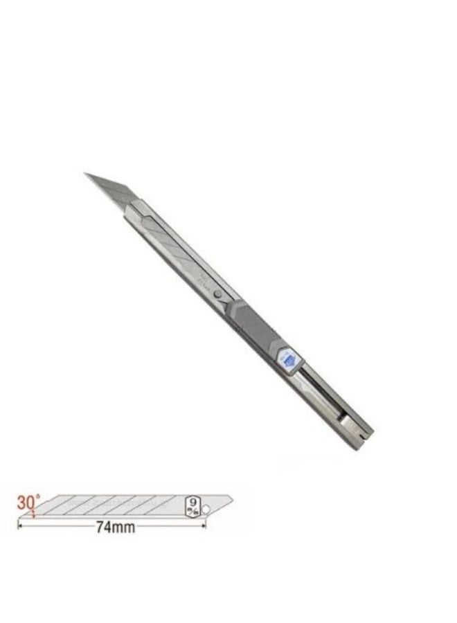 KDS S-18 Slim-Trim 9mm Snap-Off Cutter – 30° Sharp Edge, Stainless Steel Body - Image 4