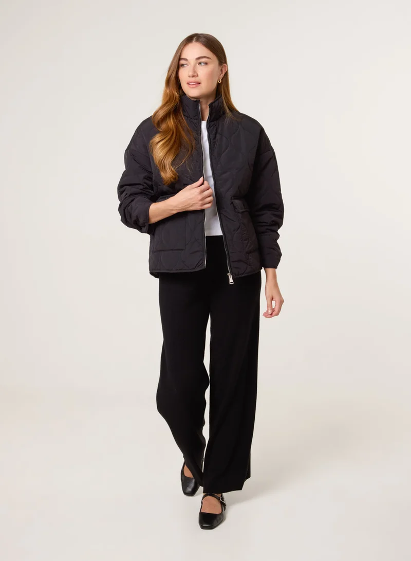 بلو فانيلا Knitted Wide Leg Trousers