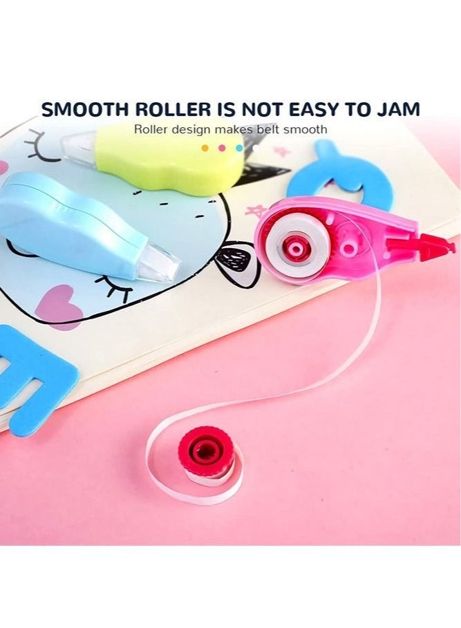 6-Piece Correction Tape, White Out Correction Tapes Easy To Use Applicator for Instant Corrections, Tape Eraser for Note Taking, Marking, Crafting - Image 5