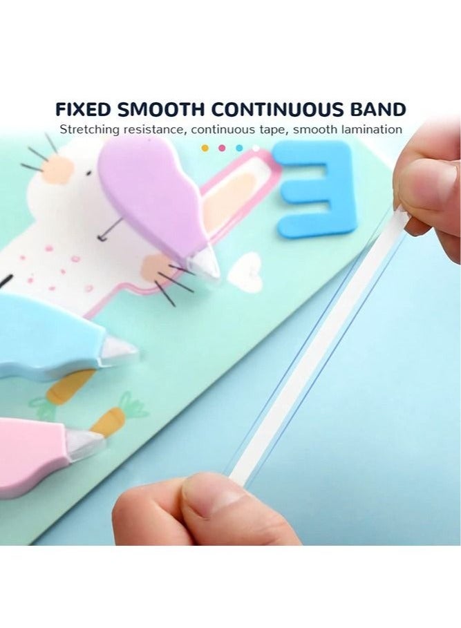 6-Piece Correction Tape, White Out Correction Tapes Easy To Use Applicator for Instant Corrections, Tape Eraser for Note Taking, Marking, Crafting - Image 4