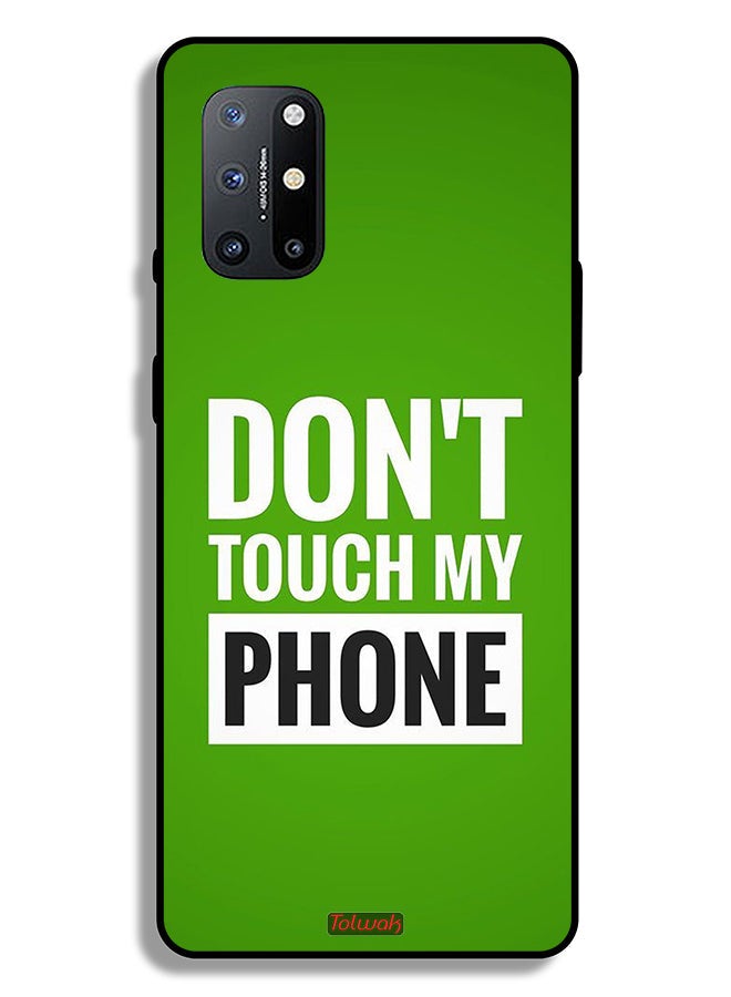 Tolwak OnePlus 8T 5G Protective Case Cover Do Not Touch My Phone - Image 2