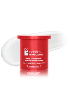 IDC IDC Dermo Express Phyto-Active Recharge 16-In-1 Anti Aging Face Cream - 1.7 fl oz - Moisturizer With Hyaluronic Acid for Face, Eyes & Neck - Vegan Wrinkle Skin Care Product for All Skin Types  - Image 1