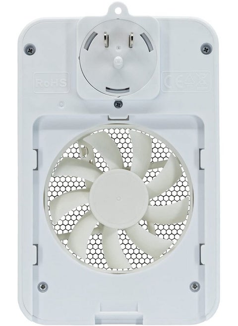 Fresh Products ourfreshe Plug In Air Freshener 30 Day Replace Messy Aerosols with Dry Fragrance For Use in Medium Sized Spaces White Dispenser 1 Pack