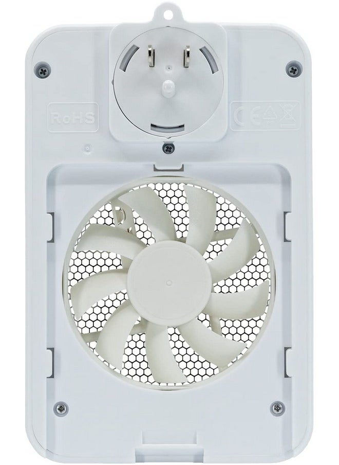 Fresh Products ourfreshe Plug In Air Freshener 30 Day Replace Messy Aerosols with Dry Fragrance For Use in Medium Sized Spaces White Dispenser 1 Pack