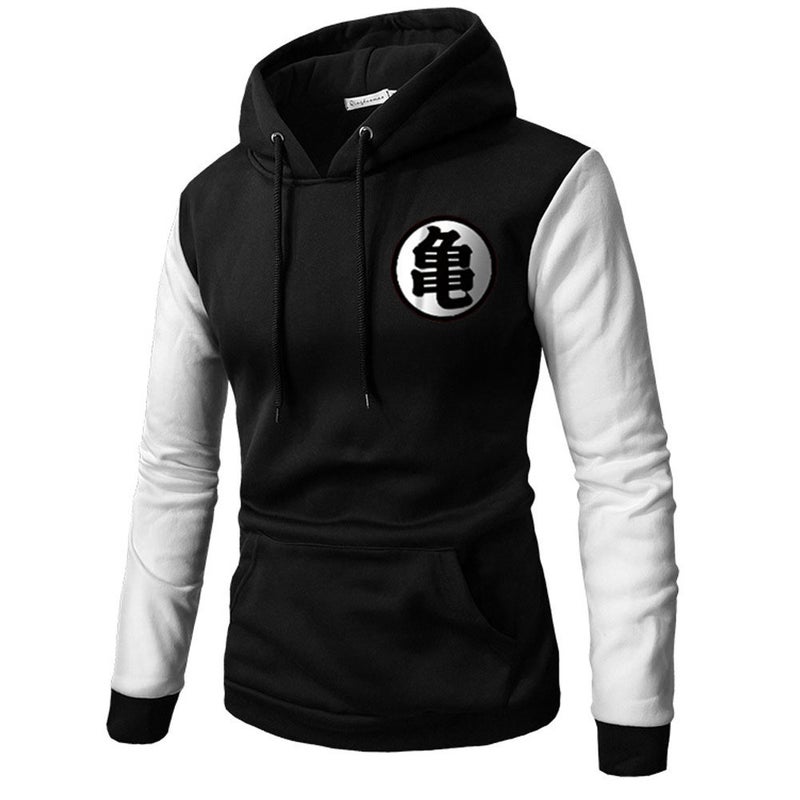 Dragon Ball Z Mens Casual Hoodie Jacket S orange black - Image 4