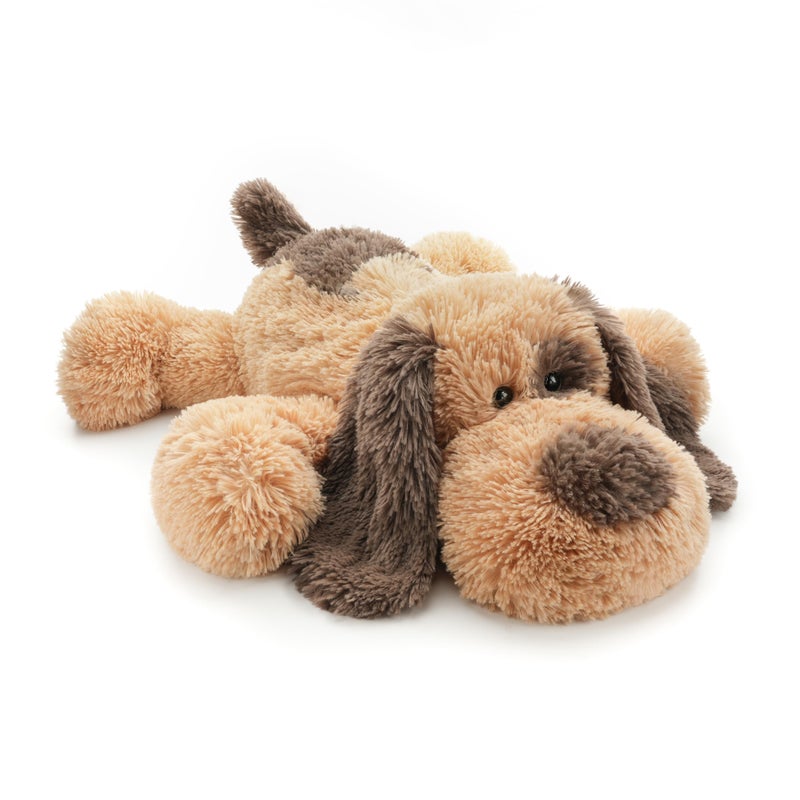 WEIGEDU Floppy Stuffed Dog Puppy Plush Toy Huggable Beagle Labrador Retriever Stuffed Animal Dogs for Kids Girls Boys Baby Birthday Gift 20 inch Brown - Image 3