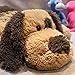 WEIGEDU Floppy Stuffed Dog Puppy Plush Toy Huggable Beagle Labrador Retriever Stuffed Animal Dogs for Kids Girls Boys Baby Birthday Gift 20 inch Brown - Image 2
