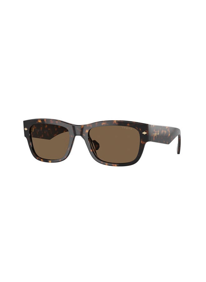 Vogue Full Rim Square Sunglasses 0VO5530S 55 W65673  - Image 1