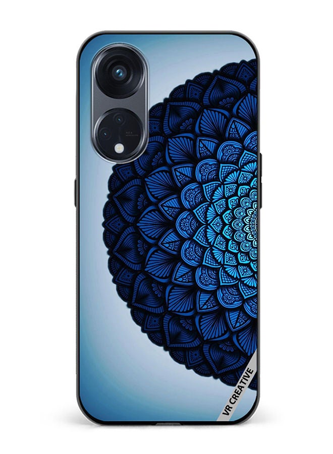 VR CREATIVE Protective Case Cover For Oppo Reno8 T 5G Flower Design Multicolour - Image 1