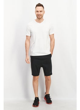 Reebok Men Sportswear Fit Drawstring Training Short, Black  - Image 4
