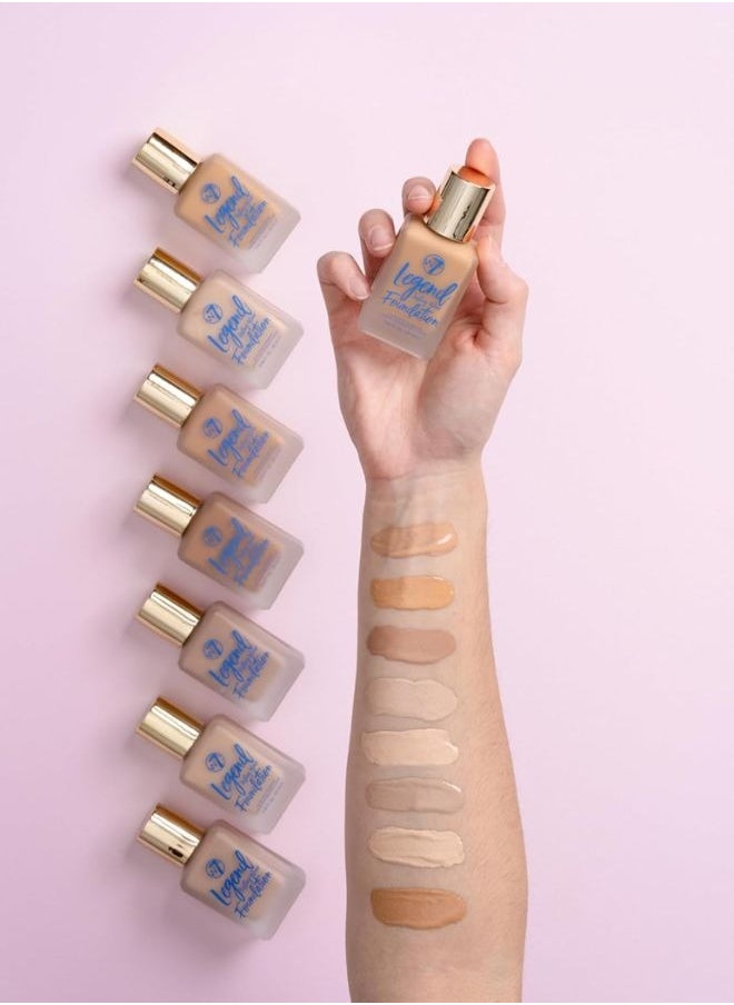 W7 Cosmetics W7 Legend Lasting Wear Foundation - Buff  - Image 4