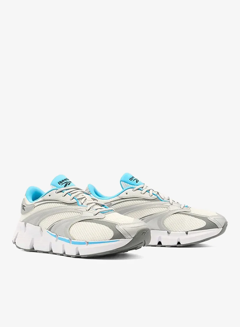 Reebok White/Future Cyan/Barely Grey Reebok Zig Hypnotica Unisex Shoes  | Best Price UAE