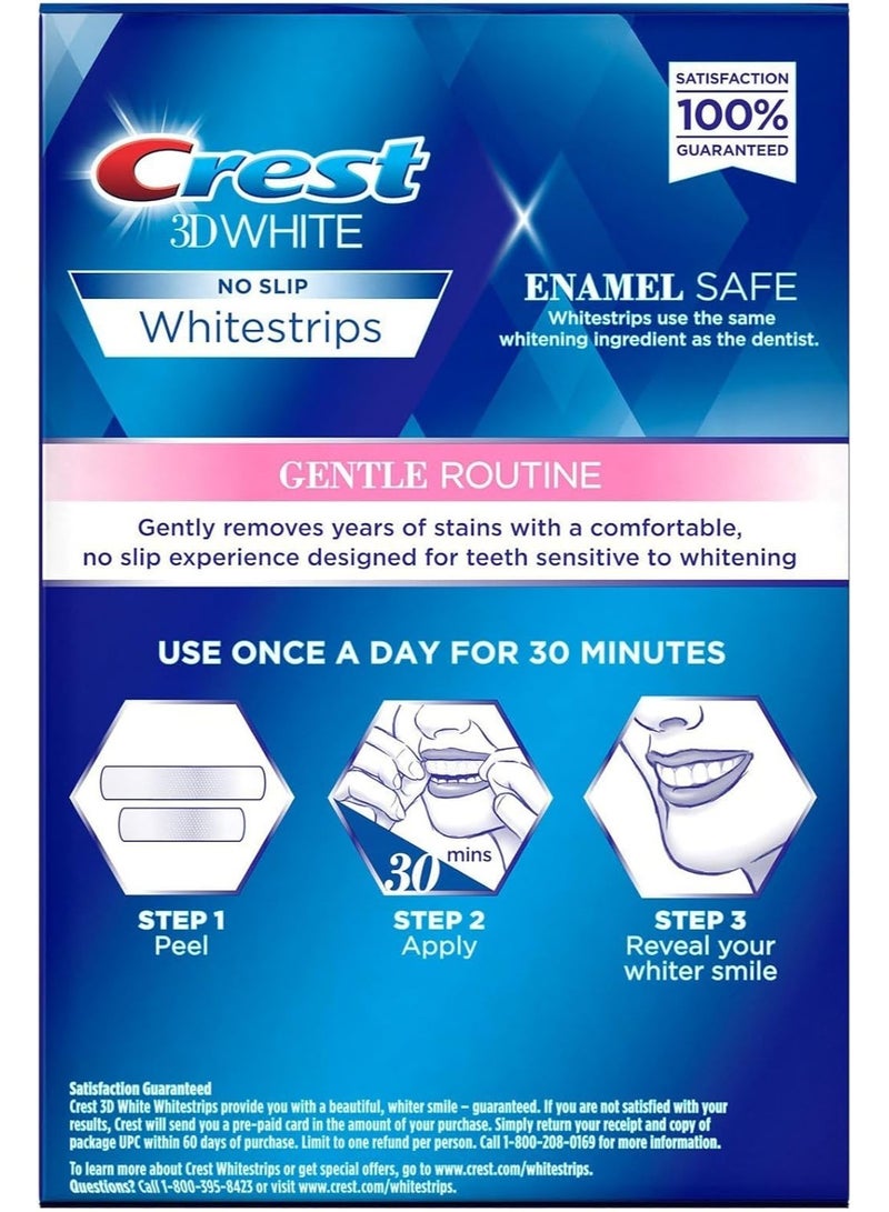 Crest شرائط تبييض الأسنان كريست 3D البيضاء روتين لطيف (28 شريط) - Image 4