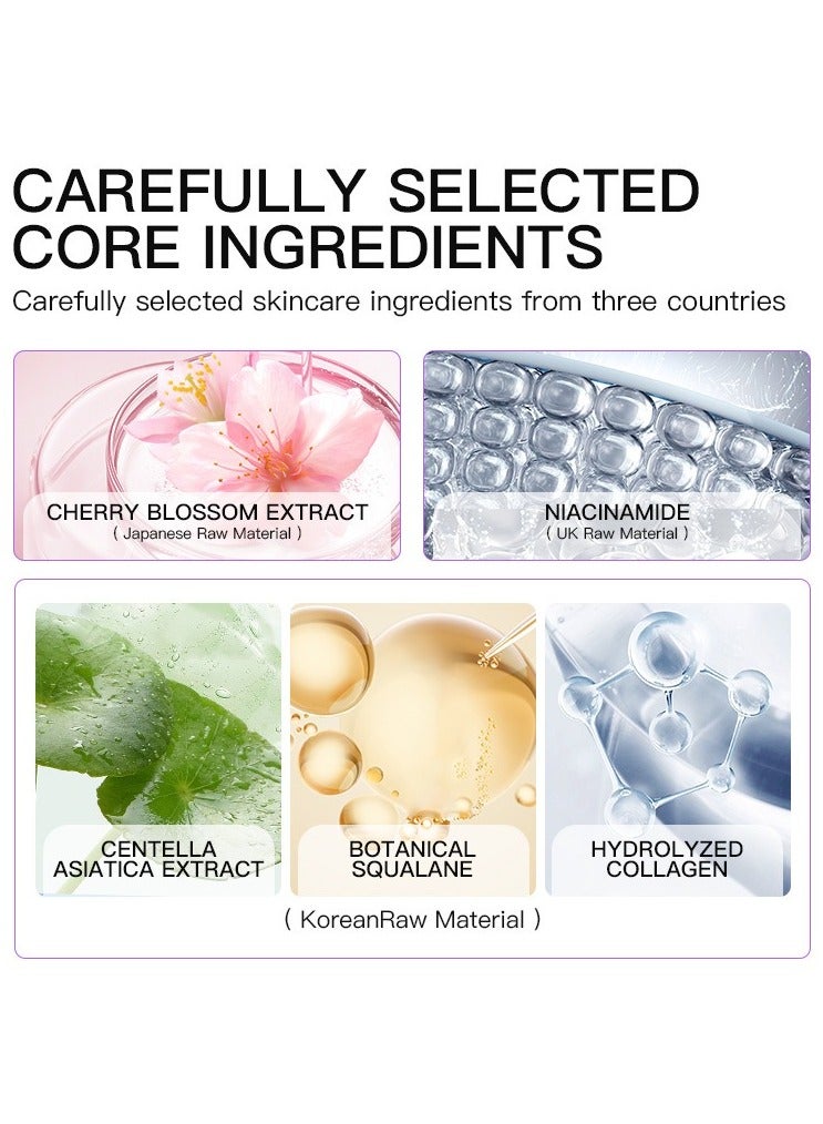 Kormesic ماء ساكورا + زيت بذور عباد الشمس-ترطيب مصل وتعزيز الإشعاع 30 مل - Image 4