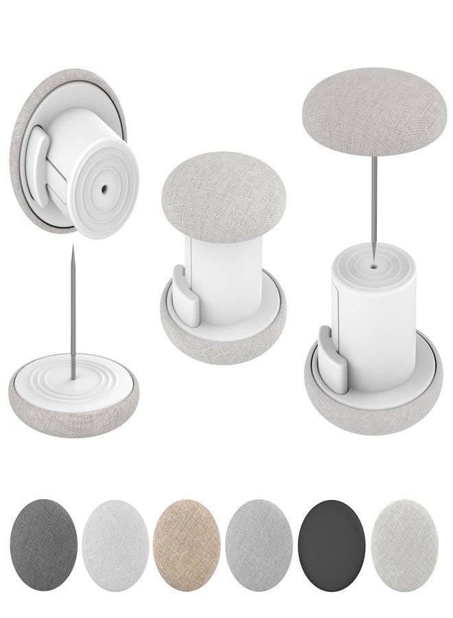 mioule Duvet Clips to Hold Comforter Inside 6Pack, Non-Slip Fasteners to Hold Comforter in Place, Prevent Shifting for Bedding Sheets Quilts Blankets, Double-Sided Soft Fabric Pins (Natural) - Image 1
