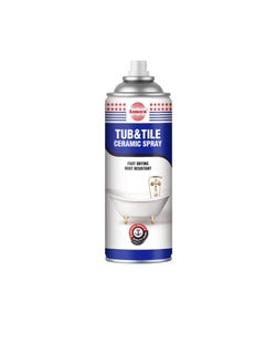 Asmaco Asmaco Bathtub and Tile Ceramic White Spray for Crack filling Restoration and Coating of Bathtubs, Washbasins, Ceramic Statue and Household Items Etc  - Image 1