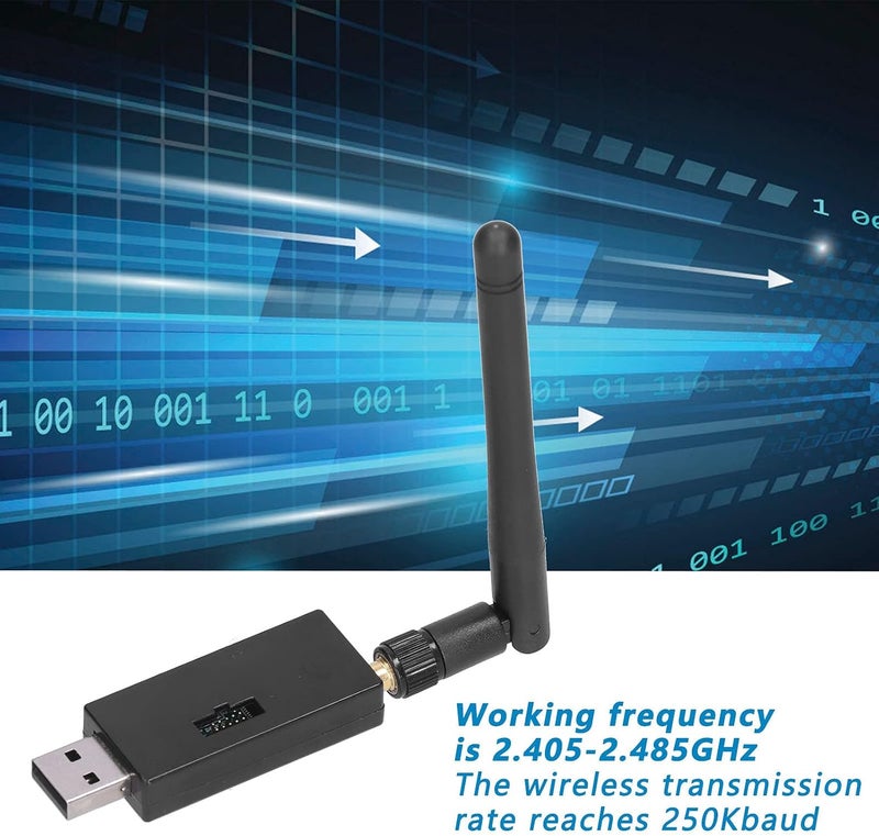comfrt Sniffer Protocol Module, Wireless for Zigbee Sniffer Bare Board USB Interface with Antenna Capture Packet Module (CC2531) - Image 3
