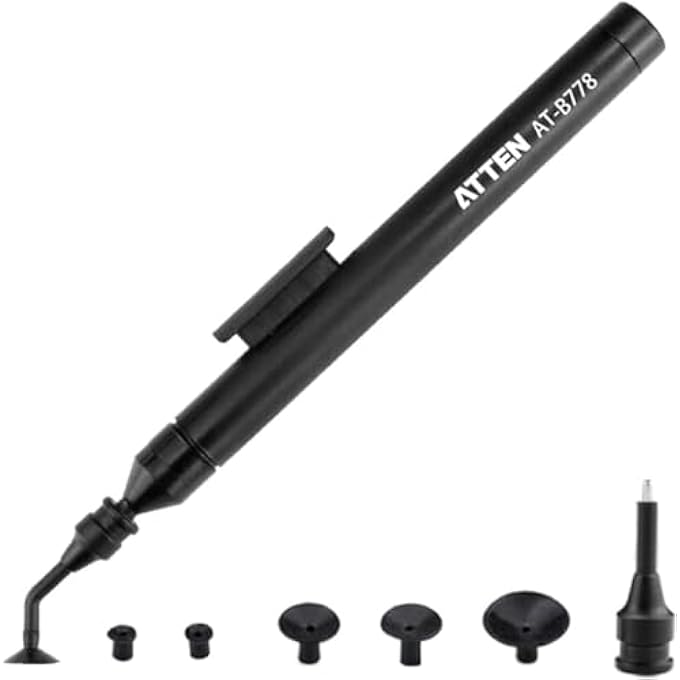 rayihni AT-B778 ANTISTATIC MANUAL VACUUM SUCTION PEN – PRECISION BGA CHIP IC PICKUP TOOL AND LENS CRYSTAL SUCTION SUCKER - Image 1