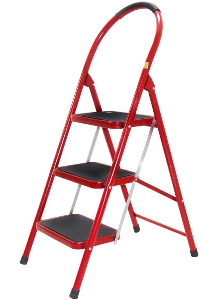 Step Ladder With 3 Steps-RED/Black - pzsku/Z51058CD5C5A28BBDC20AZ/45/_/1736428266/b8d2d610-2e29-4af8-bb2c-60433b4a162b