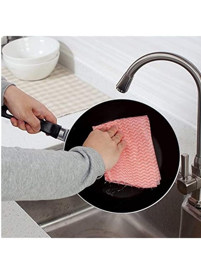 إيروريكس 150 قطعة مناديل تنظيف قابلة لإعادة الاستخدام، مناديل متعددة الأغراض، مناديل تنظيف غير لاصقة، مناشف ورقية منزلية للمطبخ - Image 3