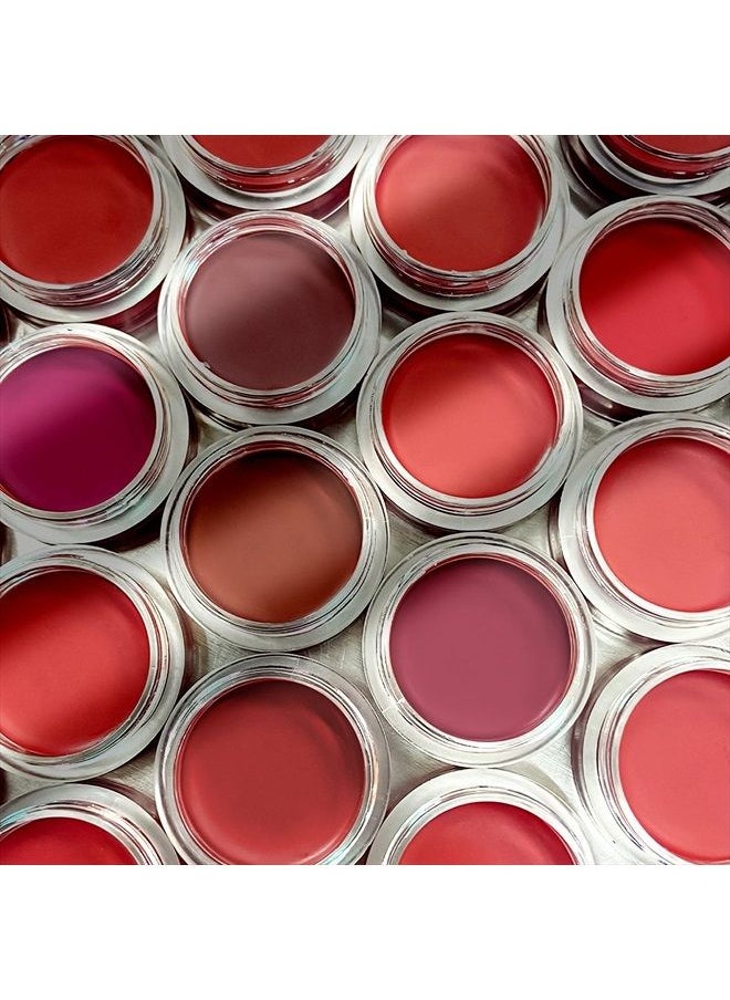 Just Herbs Organic Creamy Matte 3 in 1 Lip & Cheek Tint, Blush For Women - SLS ,Chemical & Paraben Free - 0.14 fl. oz. (Pink Forever)  - Image 3