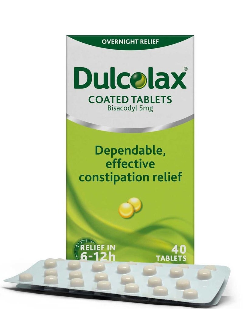 Dulcolax 5Mg Constipation Relief Tablets 40'S