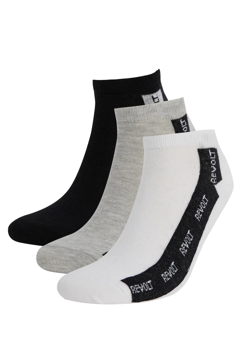 ديفاكتو 3 Pack Booties Socks