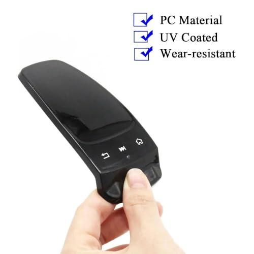 Goodithy Console Touchpad Control Mouse Cover, Handwriting Touch Pad Mouse Controller Switch Cover Panel Trim Replacement for Mercedes Benz C S GLC GLS GLE E Class W205 W253 W166 W213 W222 (Model B) - Image 4
