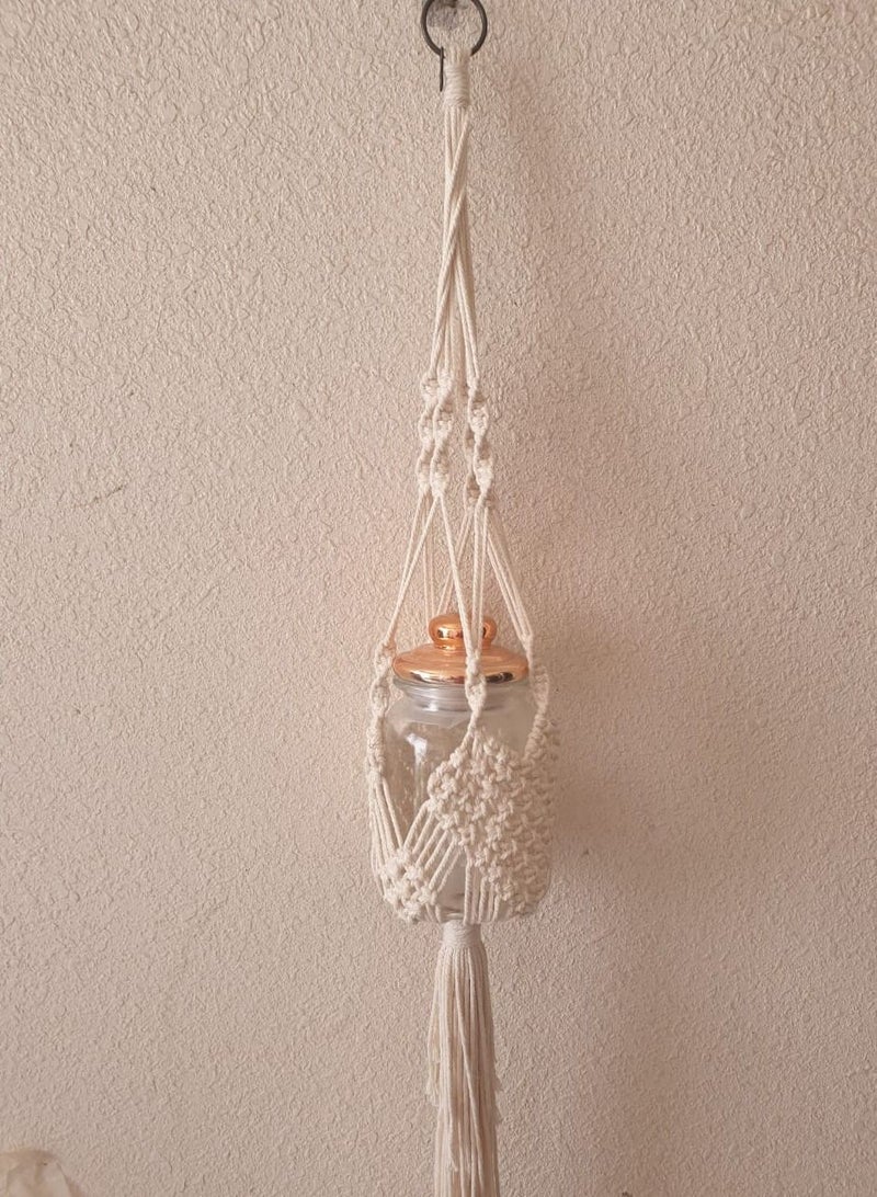 macrame sanu macrame boho plant hanger - Image 2