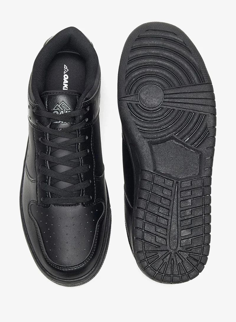 Oaklan By Shoexpress  Lace Up Low Top Sneakers for Men | Best Price UAE