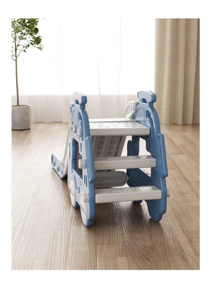 فول جوي زحليقه اطفال 2 في 1 مع طوق كرة السلة ، زحليقه للأطفال الصغار الأولاد والبنات المتسلقين، ألعاب داخلية وخارجية - Image 5