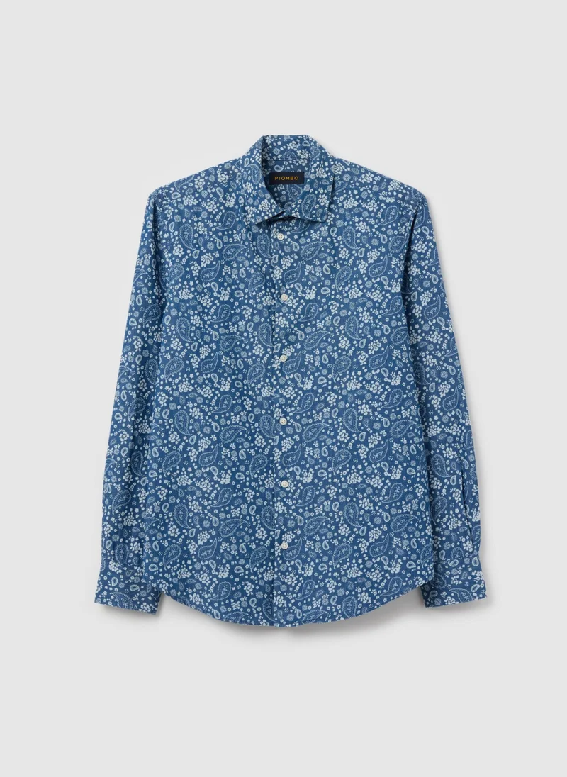 Ovs Shirt With Paisley Print