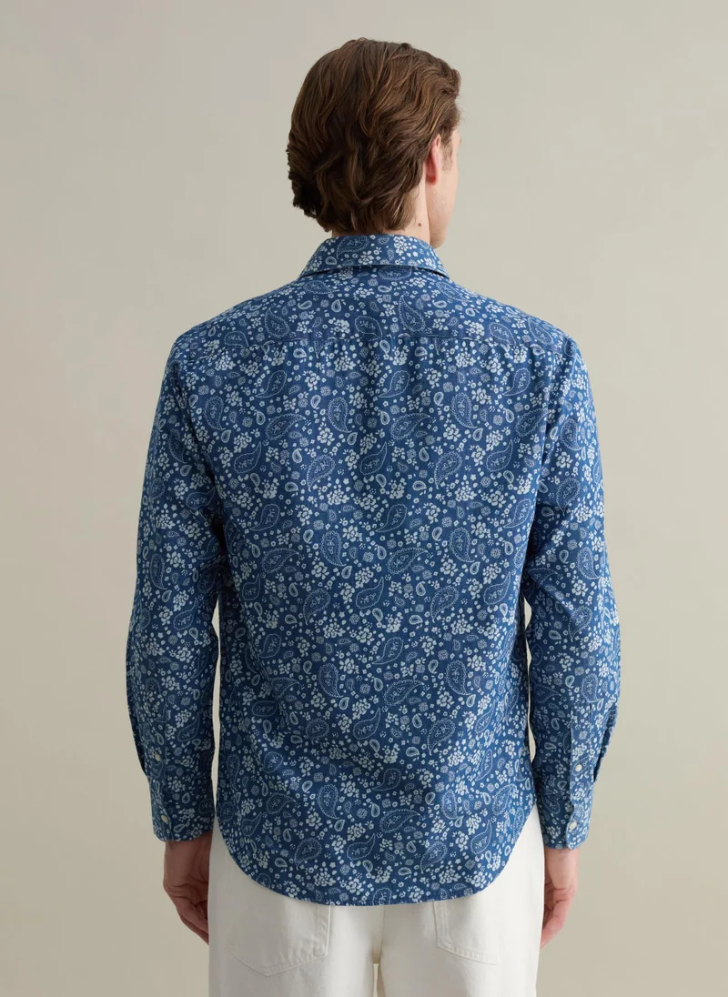 Ovs Shirt With Paisley Print