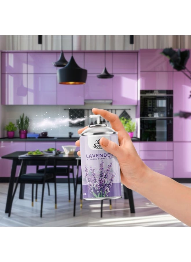 Dr Scent - Dr Scent Breeze of Joy Air Freshener Lavender Aerosol Spray (300ml) - Image 1