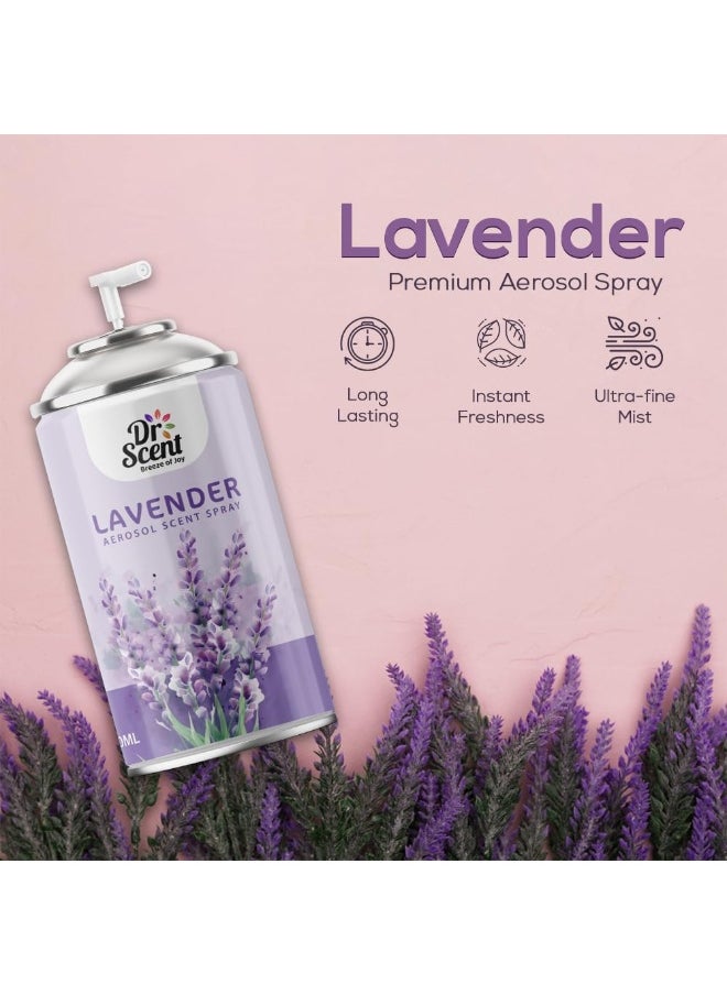 Dr Scent - Dr Scent Breeze of Joy Air Freshener Lavender Aerosol Spray (300ml) - Image 1