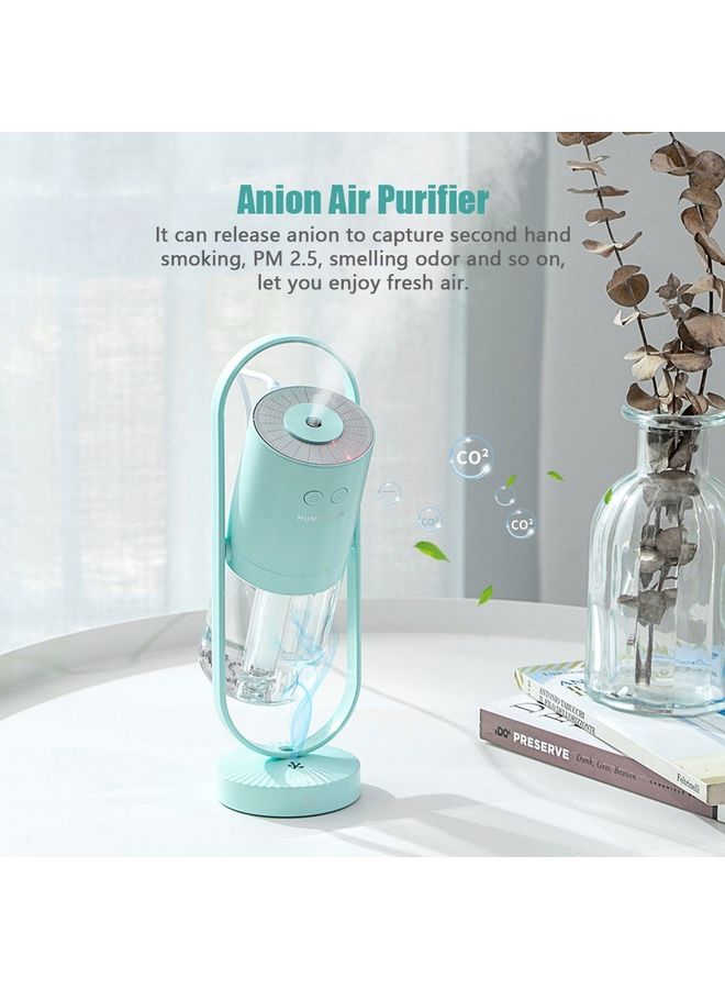 NIBEMINENT Auto-Rotate Mini Humidifier Dark Blue 22x7.2x7.2cm - Image 5