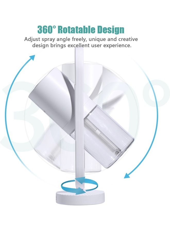 NIBEMINENT Auto-Rotate Mini Humidifier Dark Blue 22x7.2x7.2cm - Image 2