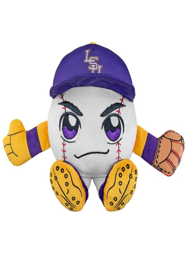 Bleacher Creatures LSU Tigers 8" Kuricha Baseball Sitting Plush - Soft Chibi Inspired Plush - Image 3